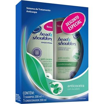 Kit Sh + Cond - Head Shoulders - 200 ml - anti coceira